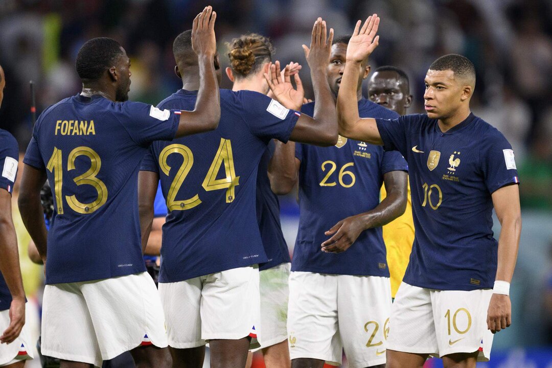 Los jugadores de la selección de Francia EFE/EPA/LAURENT GILLIERON