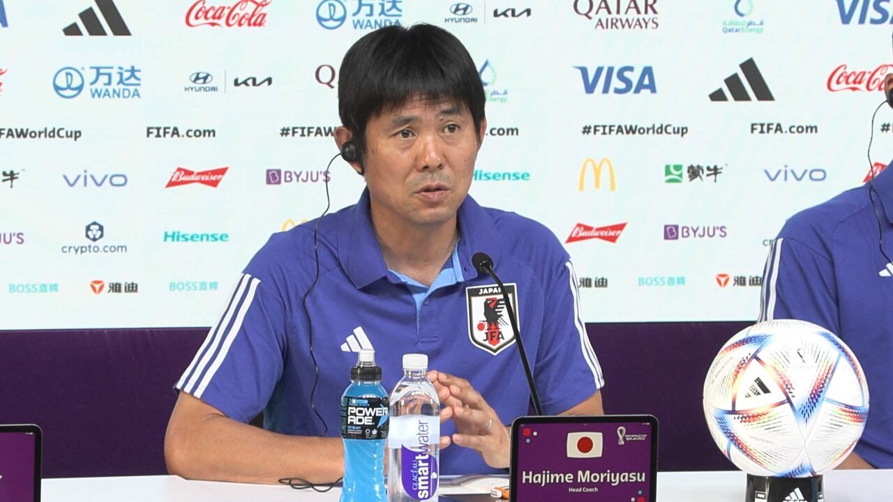 Doha, 30 nov (EFE), (Imagen: E. del Viso).- Hayime Moriyasu, seleccionador de Japón, rival de España este jueves en el tercer y último partido del grupo E del Mundial de fútbol de Qatar 2022, declaró a EFE en la previa del partido que les enfrentará, en el estadio Jalifa