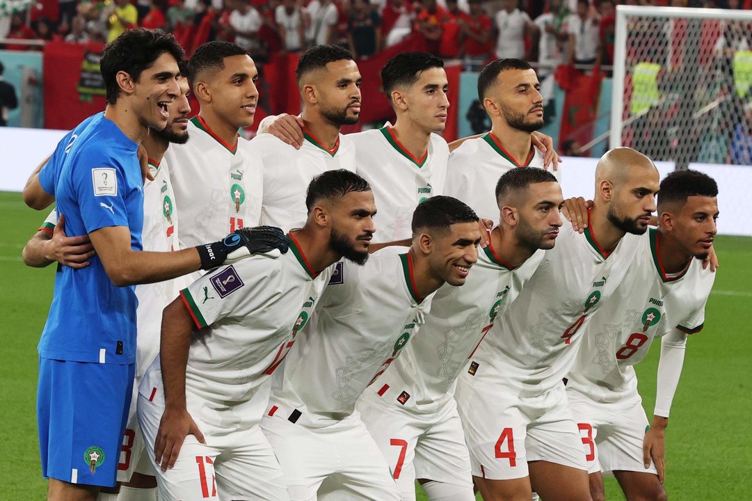La selección de Marruecos, en una foto de archivo.EFE/EPA/Mohamed Messara