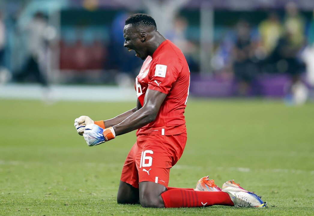 Edouard Mendy, de Senegal, en una foto de archivo.EFE/EPA/Rolex dela Pena